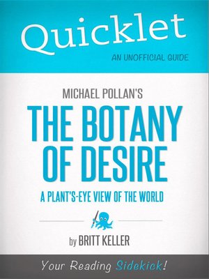 cover image of Quicklet on Michael Pollan's the Botany of Desire
